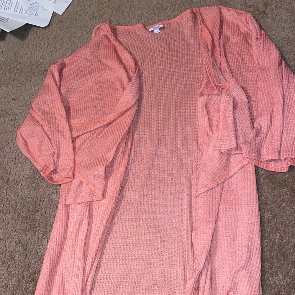 LulaRoe 3/4 Quarter Sleeve Cardigan